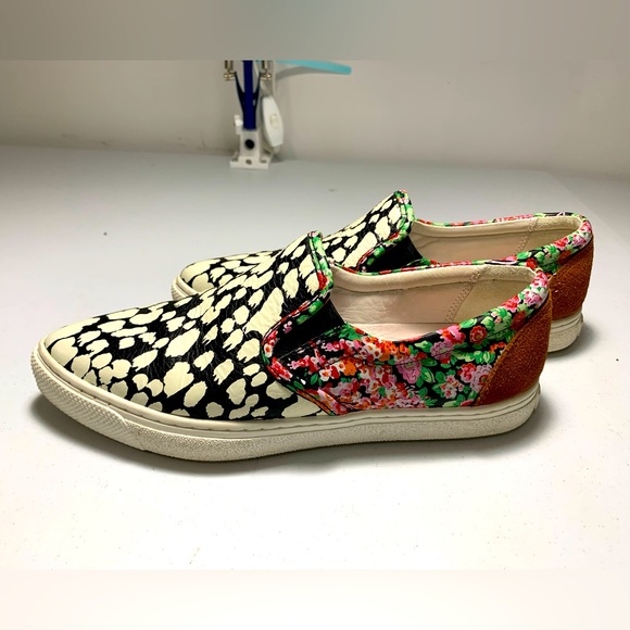 Coach printed slip on/ driving shoes shoes - Picture 2 of 5